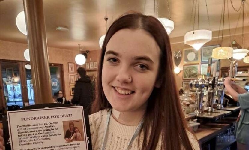 Student Beat Fundraising Goal For Eating Disorder Charity