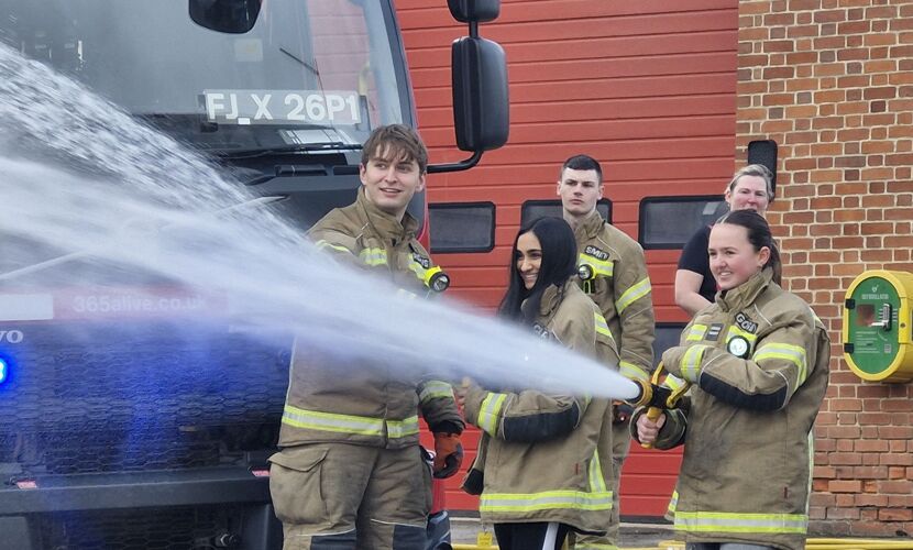 HENLEY FIRE STATION HOSTS EYE-OPENING VISIT FOR PUBLIC SERVICES STUDENTS