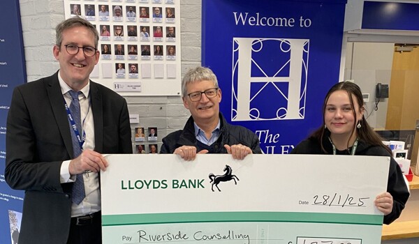 Henley College Raises £437 for Riverside Counselling