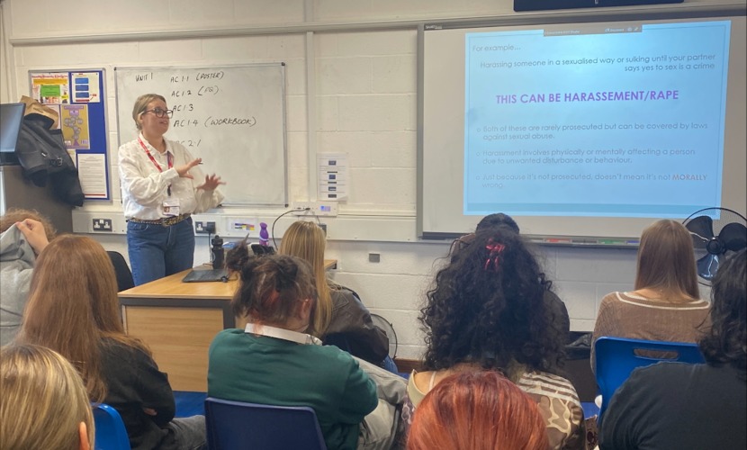 Powerful Talk on Domestic Abuse Inspires Criminology Students