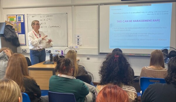 Powerful Talk on Domestic Abuse Inspires Criminology Students