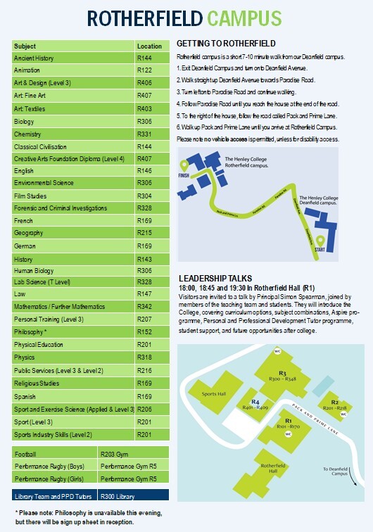 Attendee Guide Rotherfield